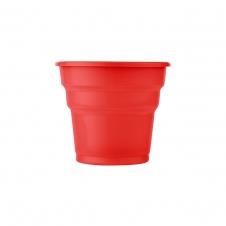 SAMM Kırmızı Plastik Meşrubat Bardağı 25li satın al