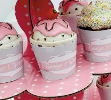 Partiavm Kış Masalı Doğum Günü Cupcake Sargısı 10 Adet satın al