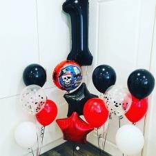 SAMM Korsan Temalı Rakam Balon Seti satın al