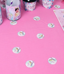 Partiavm Küçük Deniz Kızı Doğum Günü Karton Masaüstü Konfeti İsimli 3 cm Pakette 50 Adet satın al