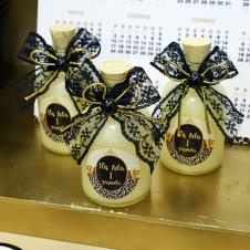 Partiavm Leopar Desenli Doğum Günü Hediyelik Mini Cam Şişede Sıvı Sabun satın al