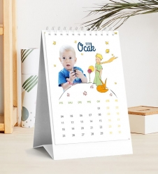 Partiavm Little Prince Konsept Kişiye Özel Masa Takvimi 1 Fotoğraflı 12 Yapraklı 13x18cm satın al