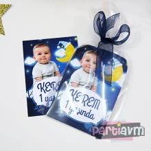 Partiavm Little Star Doğum Günü Süsleri Hediyelik Magnet Kurdeleli Poşetinde 7X10 cm   satın al