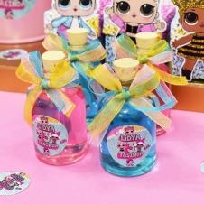 Partiavm LOL Doğum Günü Hediyelik Etiketli Mini Cam Şişede Sıvı Sabun satın al