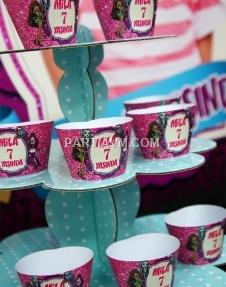 Partiavm Lüks Monster High Doğum Günü Süsleri Cupcake Sargısı 10 Adet satın al
