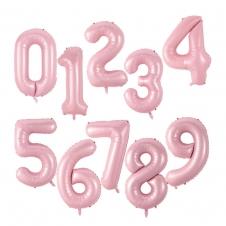 SAMM Makaron Pembe Folyo Rakamlı Balon 76cm  satın al