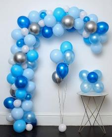 SAMM Mavi Tonları Zincir Balon Seti satın al