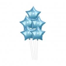 SAMM Mavi Yıldız Balon Demeti 5li satın al