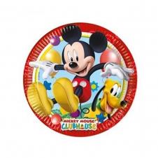 Partiavm Mickey Lisanslı Karton Tabak 23 cm 8 li satın al