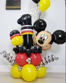 SAMM Mickey Mause Balon Seti Rakamlı Karşılama Balon Set Kolay Kurulum satın al