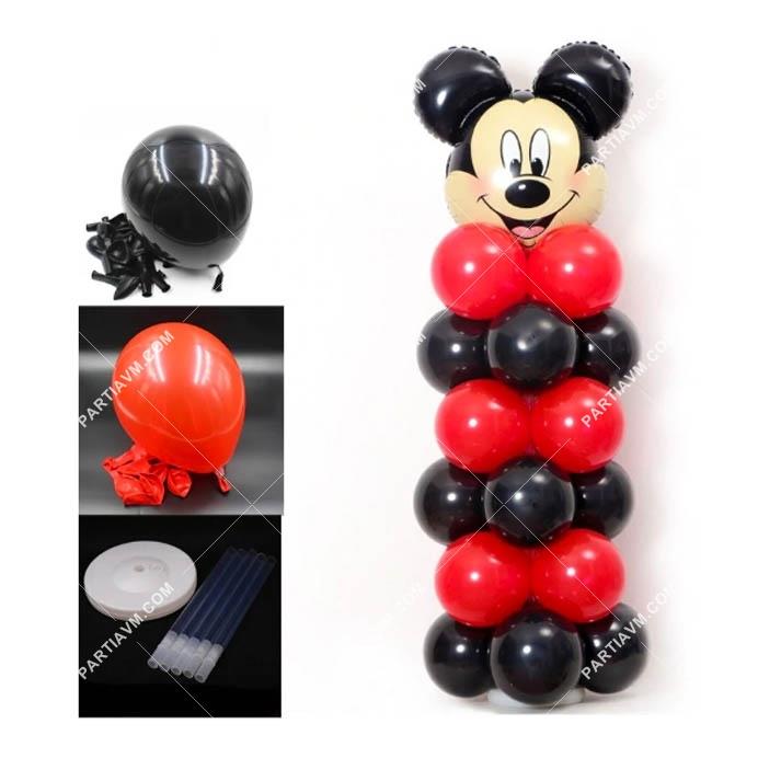 Mickey Mouse Balon Sütunu 200cm