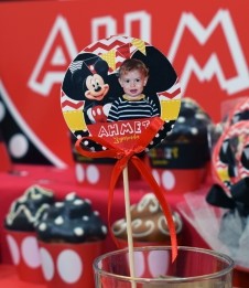 Partiavm Mickey Mouse Doğum Günü Kürdan Süs Seti Büyük Boy 10 Adet satın al