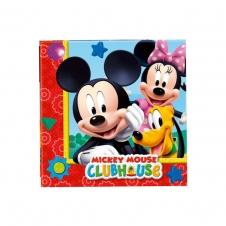 Partiavm  Mickey Mouse Lisanslı Kağıt Peçete 33x33 cm 20 li