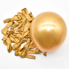 SAMM Mini Krom Lateks Balon Gold Renk 10 adet Parlak Altın Balon 12cm satın al