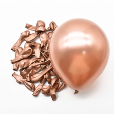 SAMM Mini Krom Lateks Balon Şampanya Gold 10 adet Parlak Altın Balon 12cm