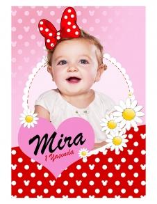 Partiavm Minnie Mouse Doğum Günü 70x100 cm Yırtılmaz Branda Afiş satın al