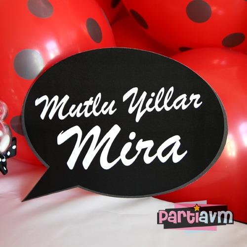Minnie Mouse Doğum Günü Süsleri 40 cm Pano Konuşma Balonu