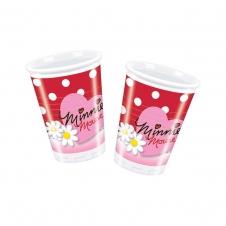 Partiavm  Minnie Mouse Lisanslı Plastik Bardak 200cc 8 li