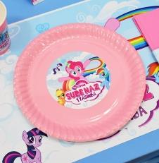 Partiavm My Little Pony Doğum Günü Etiketli Karton Tabak 5 Adet satın al