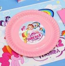 Partiavm My Little Pony Doğum Günü Etiketli Karton Tabak 5 Adet satın al