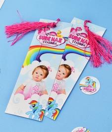 Partiavm My Little Pony Doğum Günü Hediyelik Püsküllü Kitap Ayracı 5 Adet satın al
