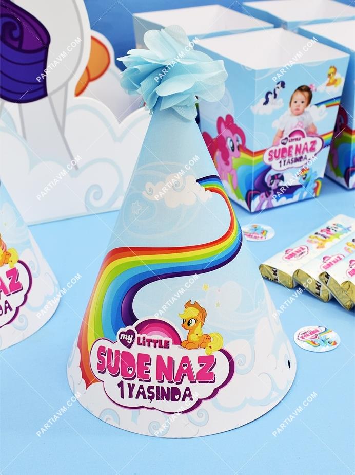 My Little Pony Doğum Günü Parti Şapkası 5 Adet