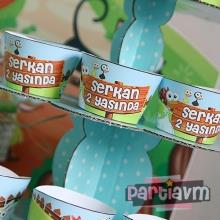 Partiavm Neşeli Çiftlik Doğum Günü Süsleri Cupcake Sargısı 10 Adet