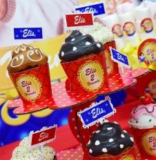 Partiavm Pamuk Prenses Doğum Günü Cupcake Sargısı 10 Adet satın al