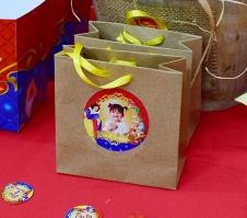 Partiavm Pamuk Prenses Doğum Günü Hediye Çantası Etiketli Kurdeleli 10 X 10 cm 5 Adet satın al