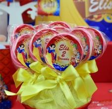 Partiavm Pamuk Prenses Doğum Günü Lolipop Şeker Etiketli Süslemeli 10 Adet satın al