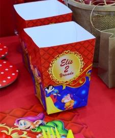 Partiavm Pamuk Prenses Doğum Günü Popcorn Kutusu 5 Adet satın al