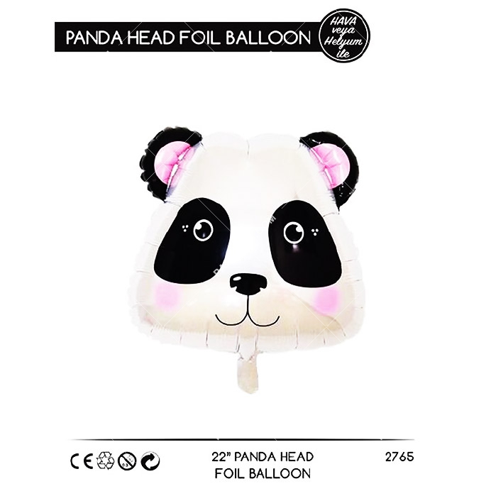 Folyo Balon Orman Canlıları Panda 56cm