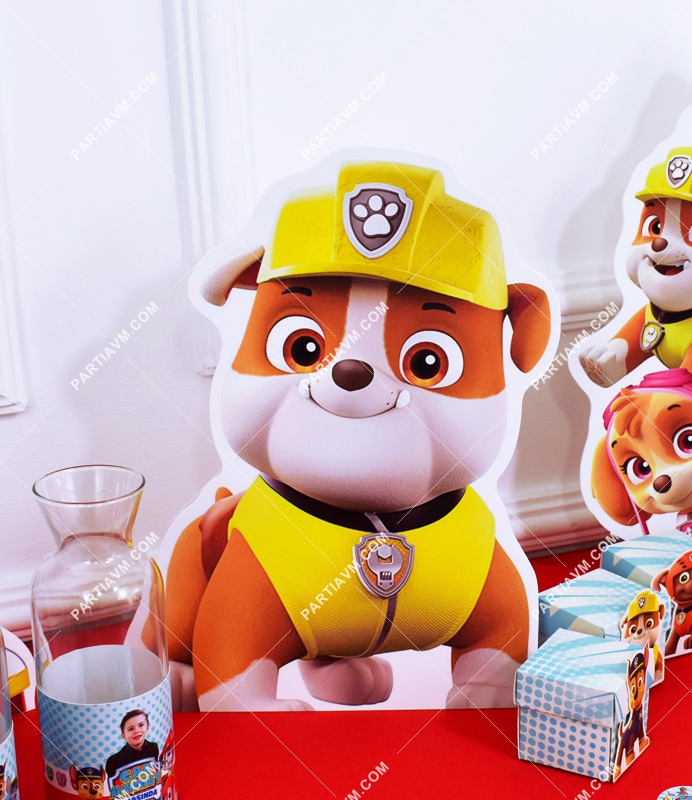 Paw Patrol Doğum Günü Süsleri 30cm Ayaklı Karakter Dekor Pano