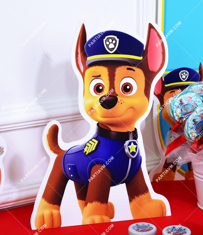 Paw Patrol Doğum Günü Süsleri 35cm Ayaklı Karakter Dekor Pano