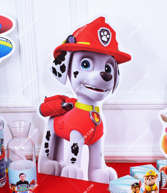 Paw Patrol Doğum Günü Süsleri 40cm Ayaklı Karakter Dekor Pano