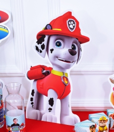 Partiavm Paw Patrol Doğum Günü Süsleri 40cm Ayaklı Karakter Dekor Pano