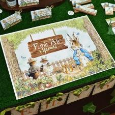 Partiavm Peter Rabbit Doğum Günü Amerikan Servis Kalın Kuşe Kağıt 5 Adet satın al