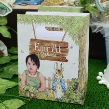 Partiavm Peter Rabbit Doğum Günü Hediye Çantası Özel Tasarım 13 X 16 cm 5 Adet satın al