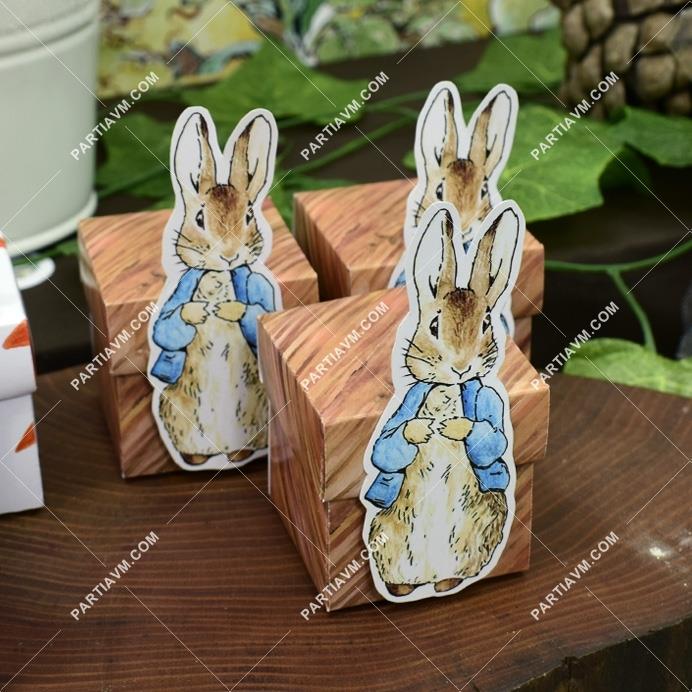 Peter Rabbit Doğum Günü Karakterli Karton Kutu