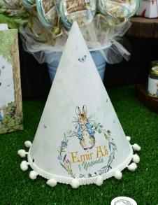 Partiavm Peter Rabbit Doğum Günü Parti Şapkası 5 Adet
