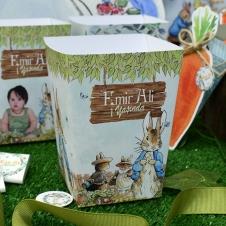 Partiavm Peter Rabbit Doğum Günü Popcorn Kutusu 5 Adet