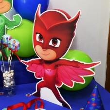 Partiavm Pijamaskeliler Doğum Günü 50 cm Baykuş Kız Owlette Dekor Pano satın al