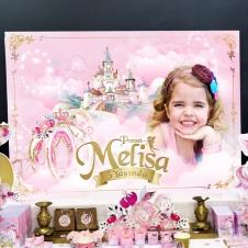 Partiavm Prenses Masalı Doğum Günü 120 X 85 cm Dev Pano Afiş satın al