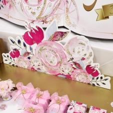 Partiavm Prenses Masalı Doğum Günü 50x25 cm Dekor Pano Çiçek satın al