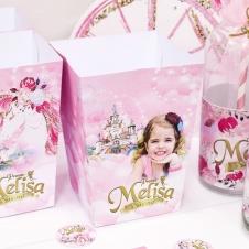 Partiavm Prenses Masalı Doğum Günü Popcorn Kutusu 5 Adet satın al