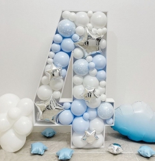 SAMM RBS3-4 Frozen Elsa Tema Dev Rakam Balon Standı Seti 120cm (1 den 9 a Yaş Seçimli) satın al