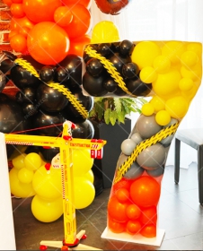 SAMM RBS9-5 İnşaat Tema Dev Rakam Balon Standı Seti 120cm (1 den 9 a Yaş Seçimli) satın al