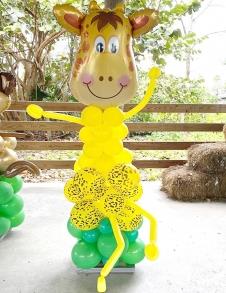 SAMM Safari Balon Standı Zürafa  200cm Kolay Kurulum Full Set  satın al