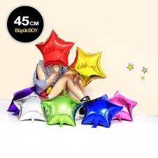 SAMM SAMMFBYG4 Yıldız Folyo Balon Büyük Boy Renk Seçimli 45cm
