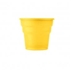 SAMM Sarı Plastik Meşrubat Bardağı 25li satın al
